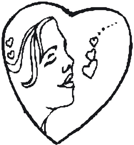 easy drawings of hearts and love